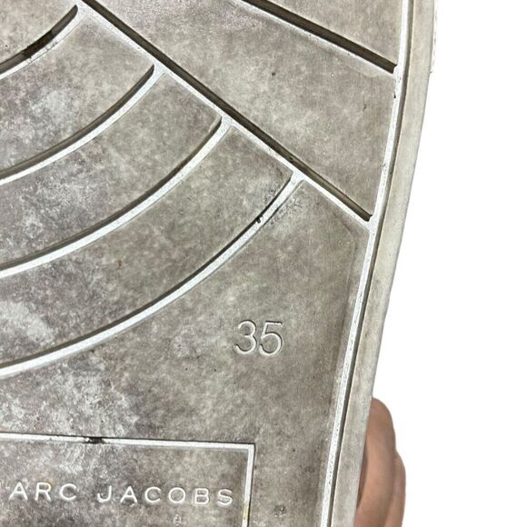 Marc Jacobs Sneakers‎ Womens 5 Pink Love Mercer Blue Slip On Platform 35 EU - Picture 3 of 9